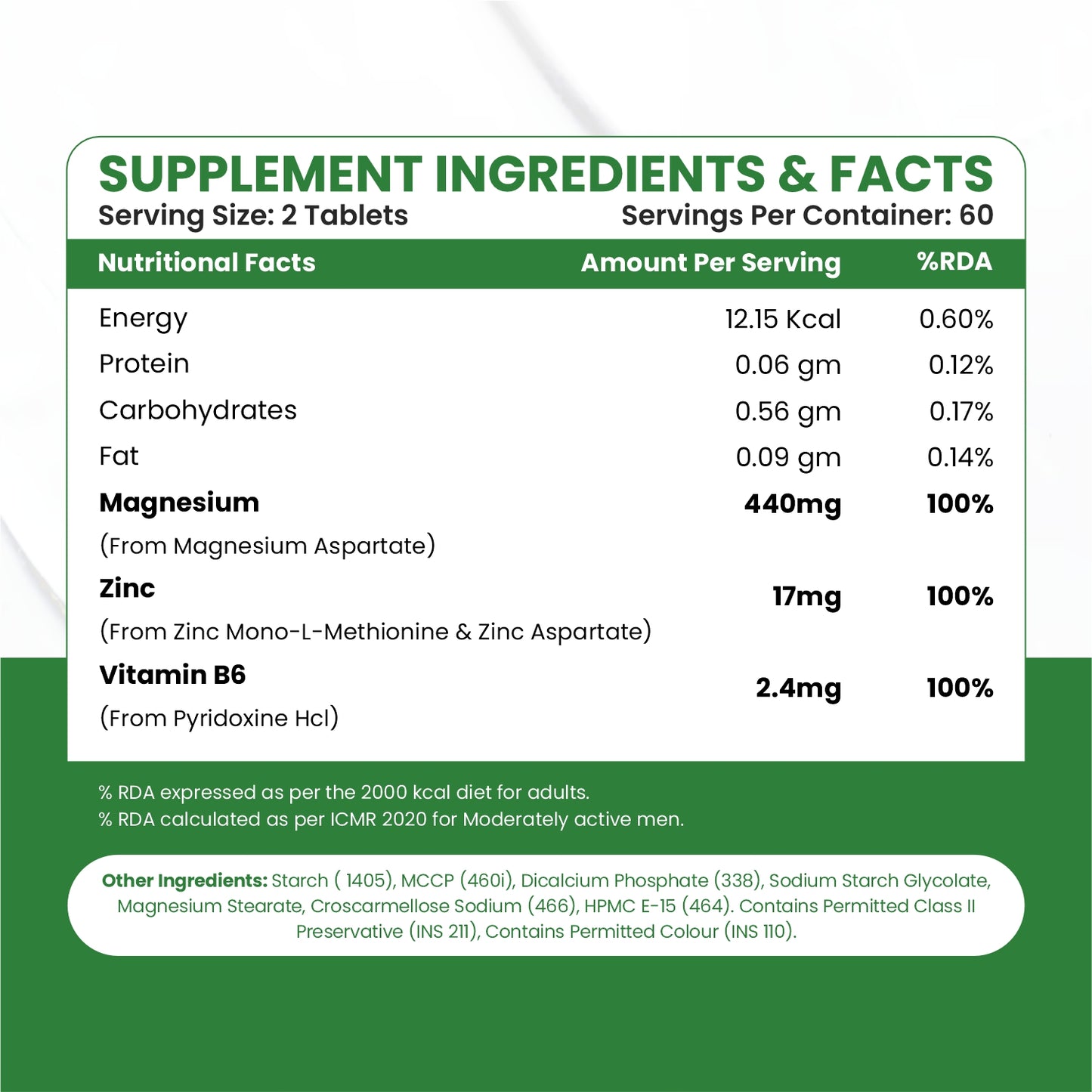 Vlado’s Himalayan Organics ZMA Nighttime Recovery