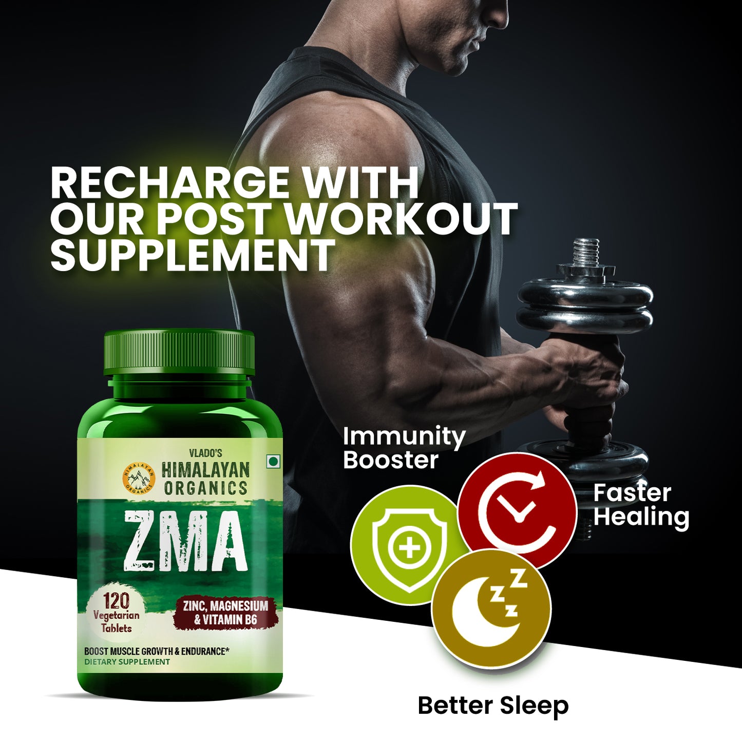 Vlado’s Himalayan Organics ZMA Nighttime Recovery