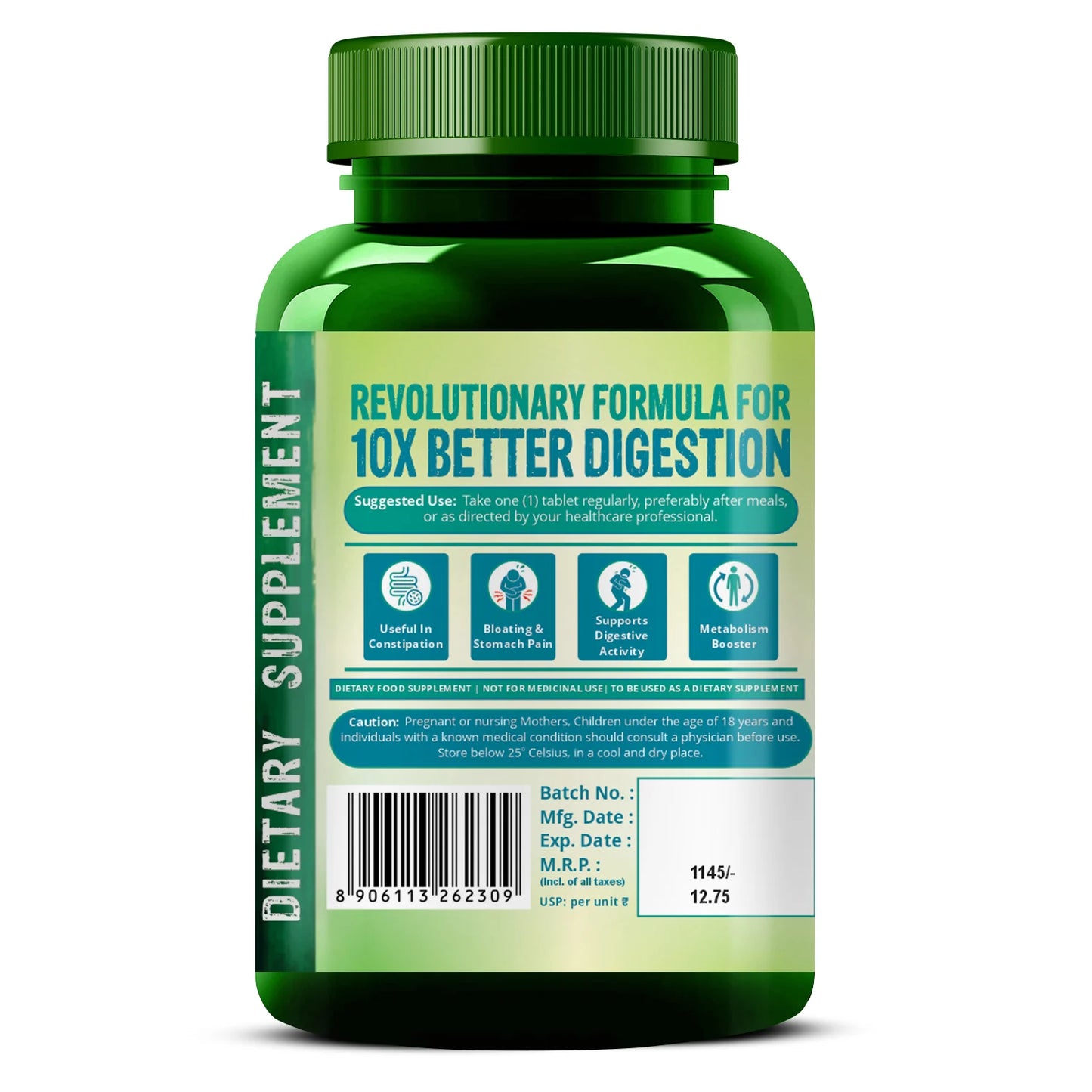 Vlado's Himalayan Organics Digestive Enzyme Supplement