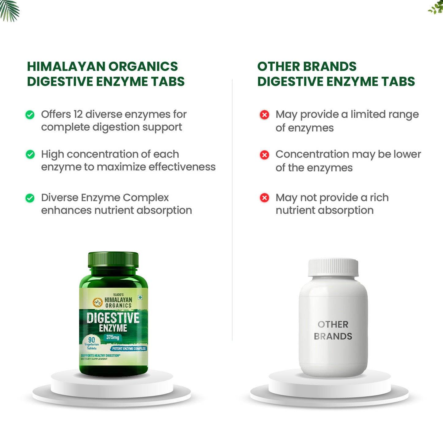 Vlado's Himalayan Organics Digestive Enzyme Supplement