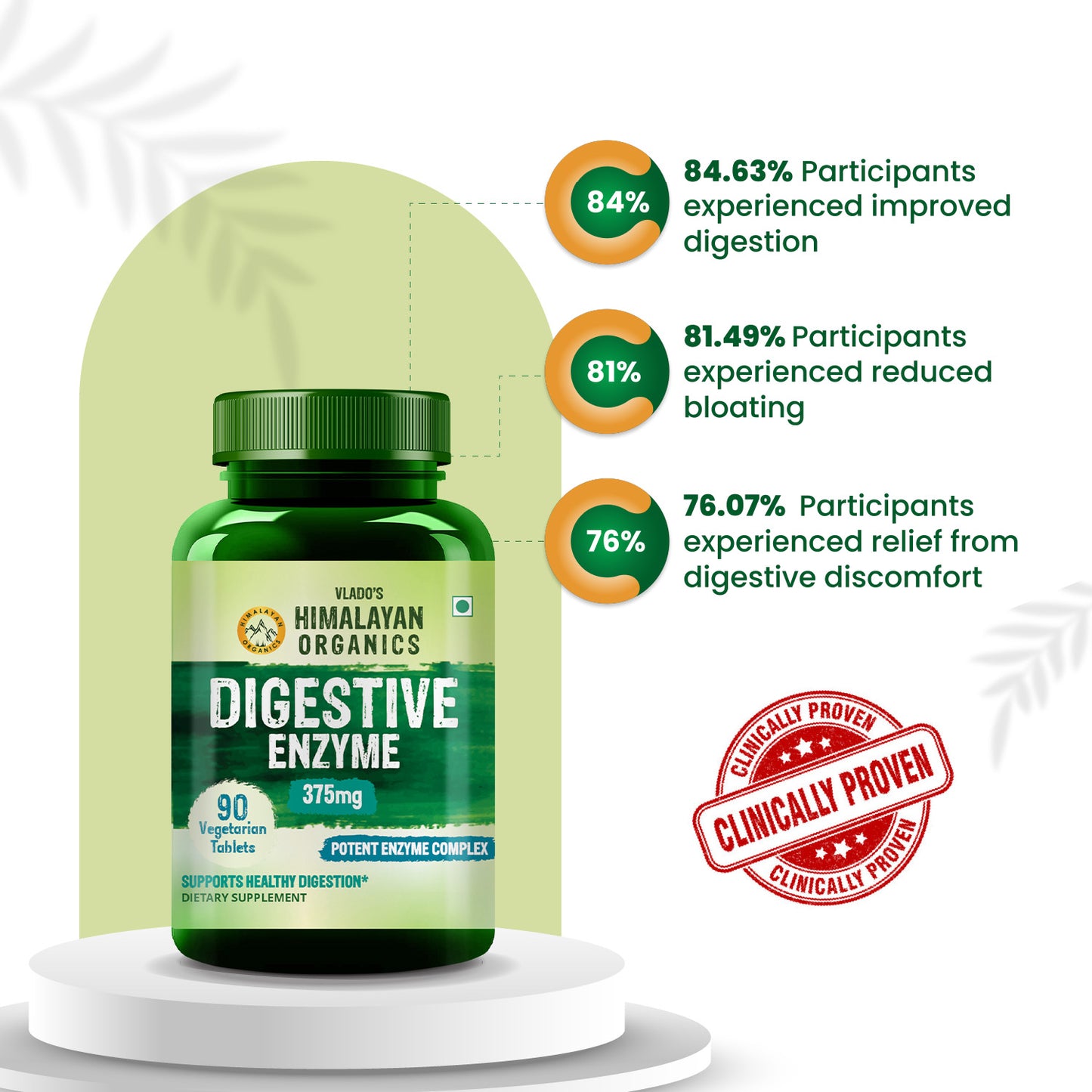 Vlado's Himalayan Organics Digestive Enzyme Supplement