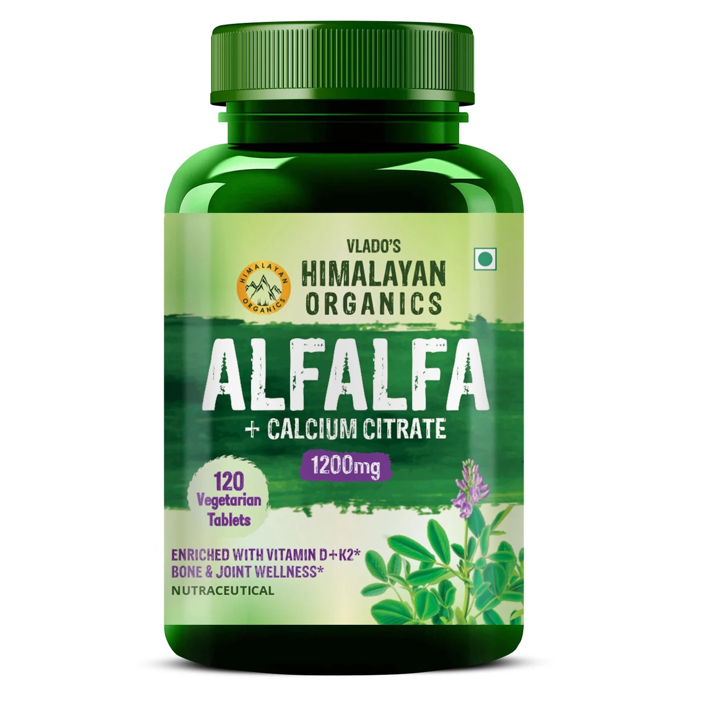 Vlado’s Himalayan Organics Alfalfa Calcium Supplement