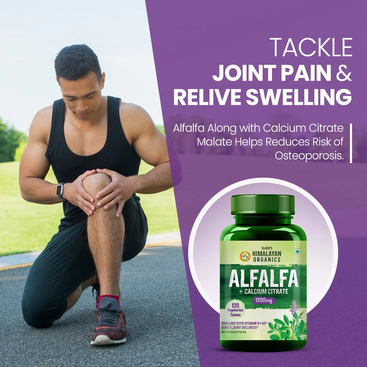 Vlado’s Himalayan Organics Alfalfa Calcium Supplement