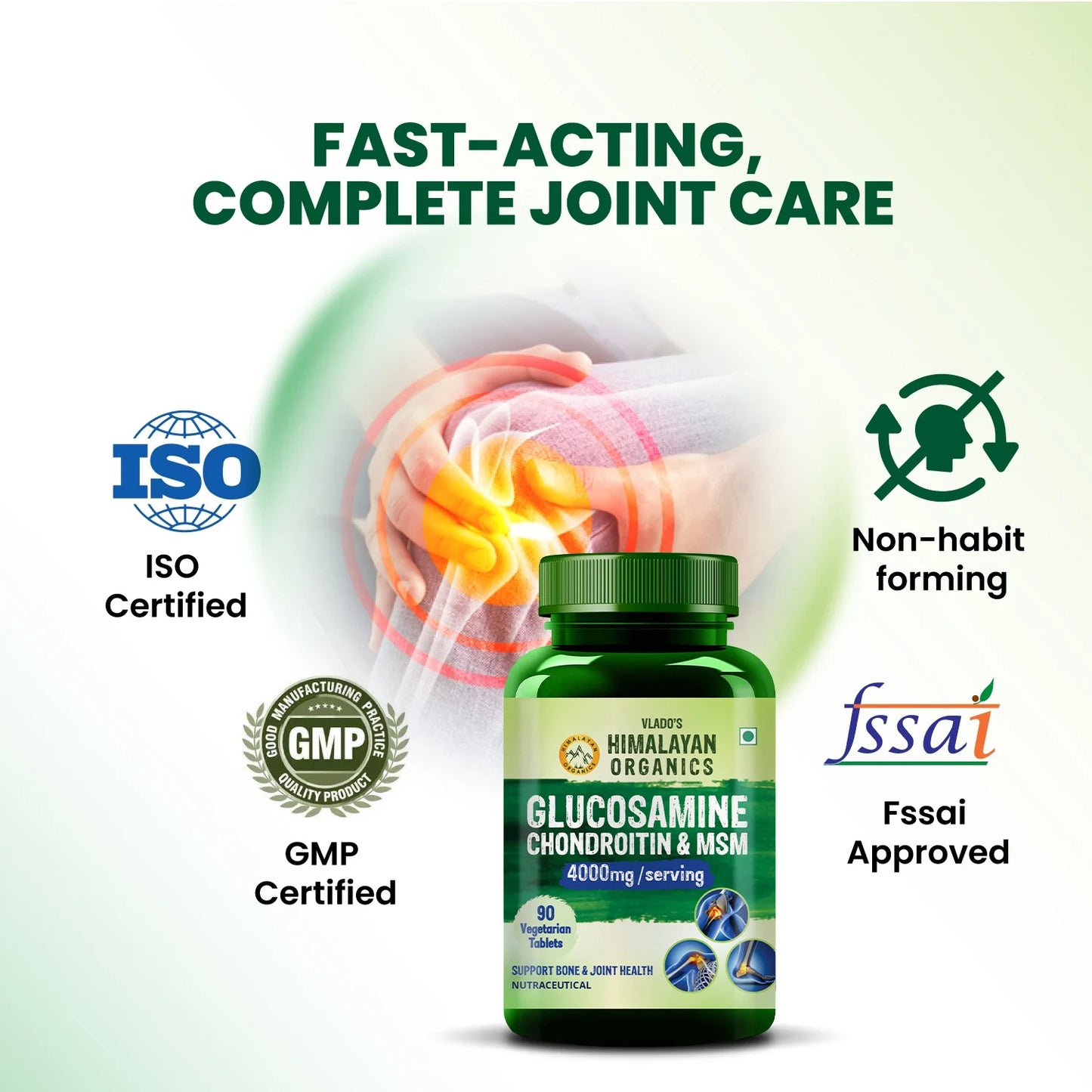 Vlado’s Himalayan Organics Glucosamine Chondroitin MSM