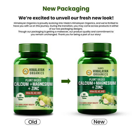 Vlado's Himalayan Organics Calcium + Magnesium + Zinc
