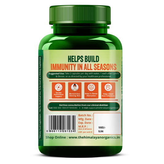 Vlado’s Himalayan Organics Vitamin C + Zinc | Immunity & Skin