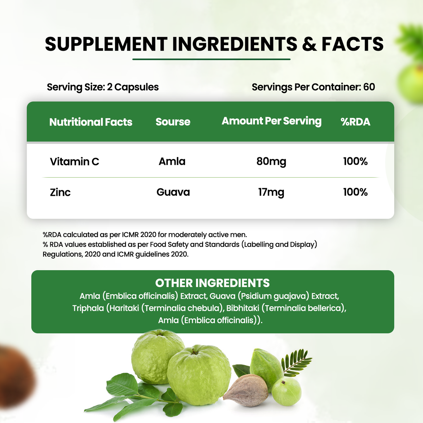 Vlado’s Himalayan Organics Vitamin C + Zinc | Immunity & Skin