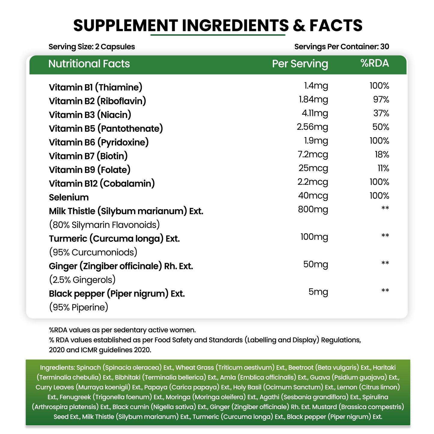 Vlado’s Plant-Based Liver Support with Milk Thistle