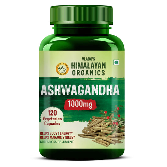 Vlado’s Ashwagandha 1000mg for Energy & Endurance