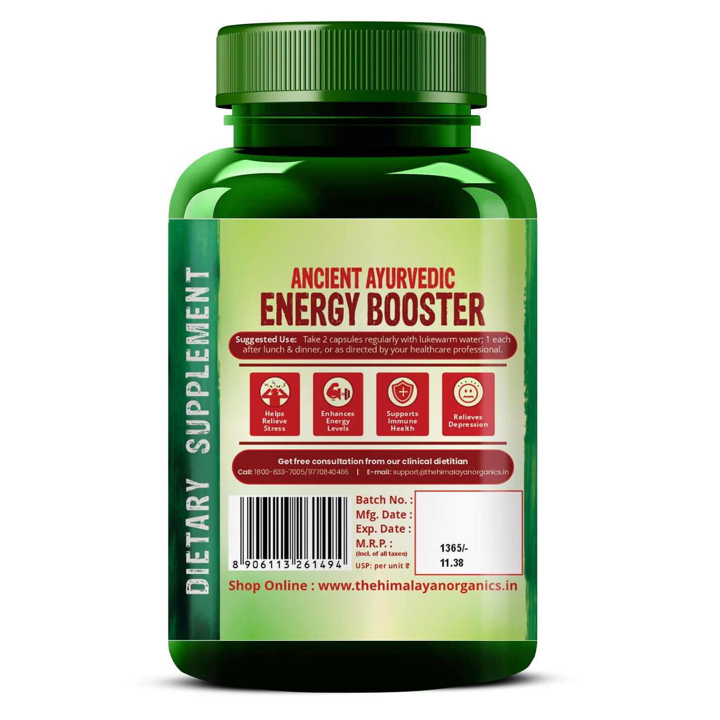 Vlado’s Ashwagandha 1000mg for Energy & Endurance
