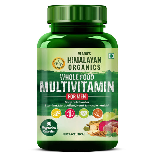 Vlado's Himalayan Organics Multivitamin Men | Natural & Whole Food