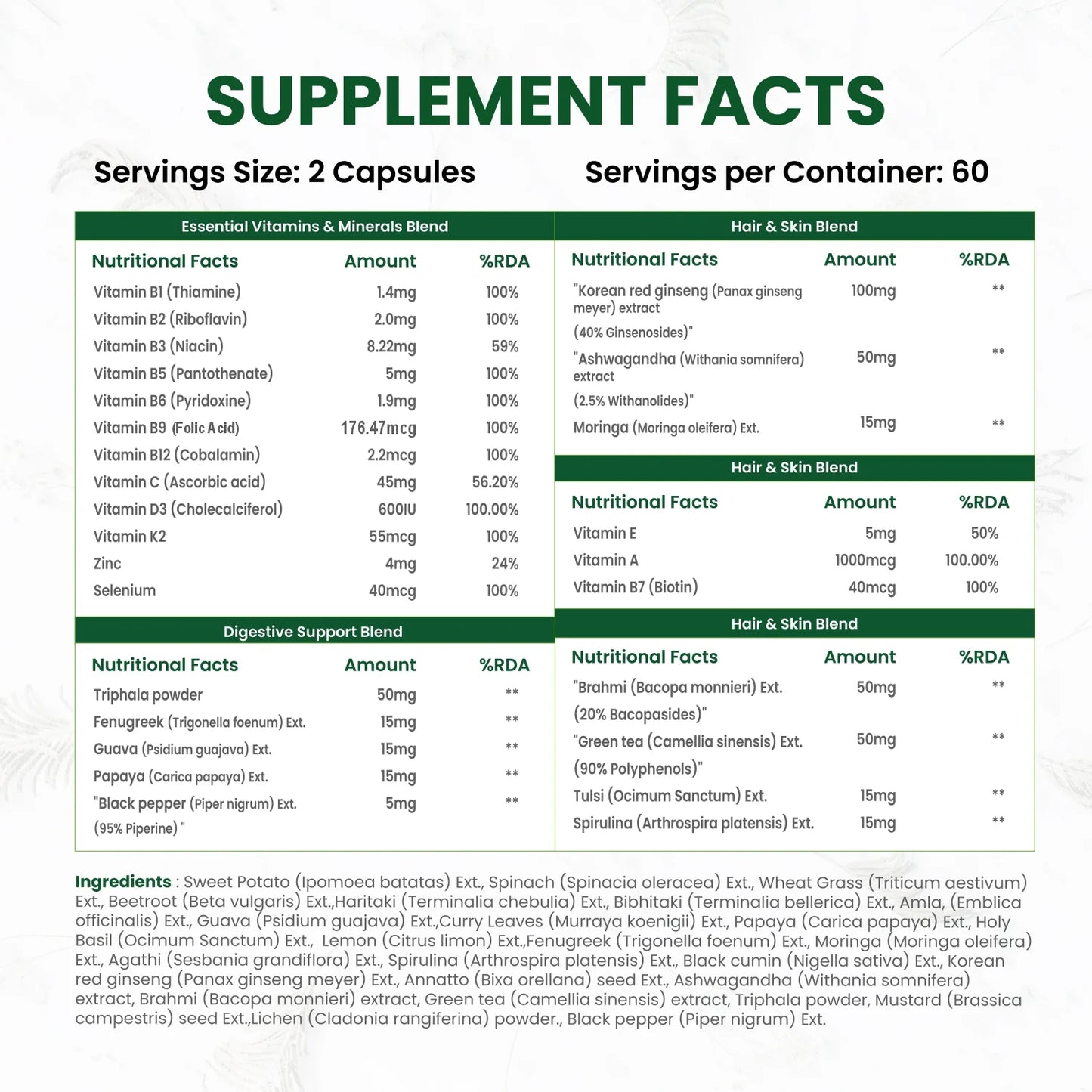 Vlado's Himalayan Organics Multivitamin Men | Natural & Whole Food