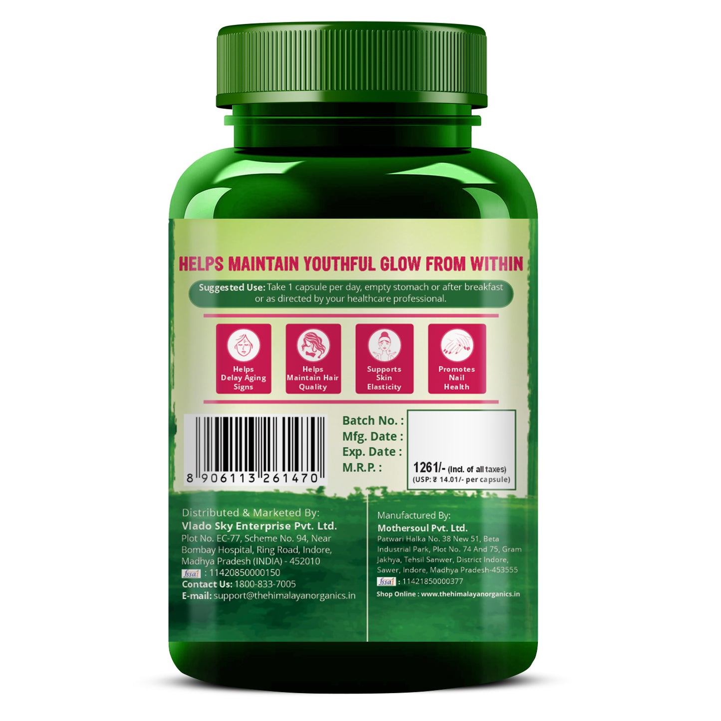 Vlado’s Himalayan Organics Plant-Based Collagen Builder