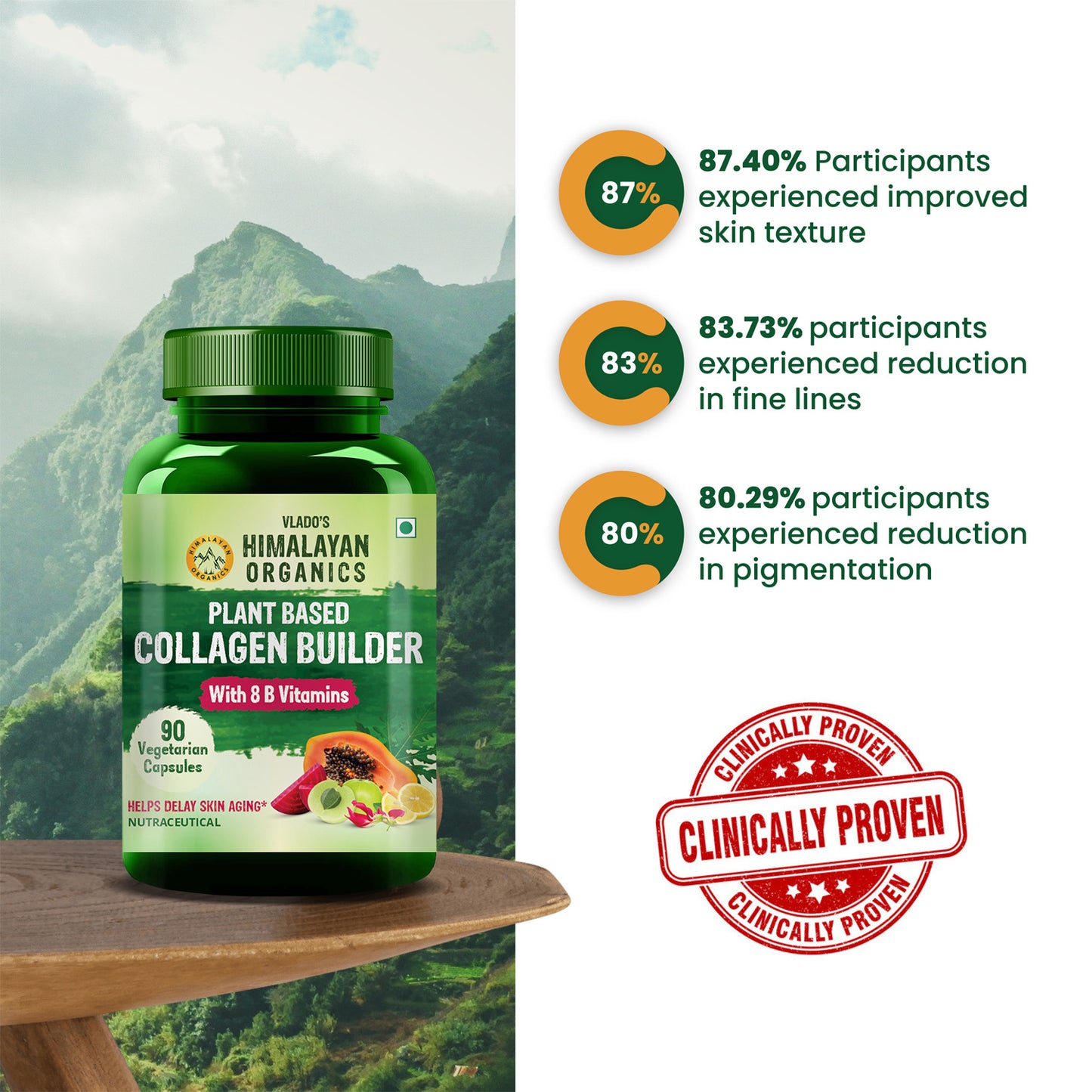 Vlado’s Himalayan Organics Plant-Based Collagen Builder
