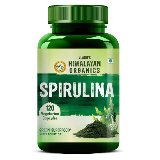 Vlado’s Himalayan Organics Spirulina 2000mg Capsules