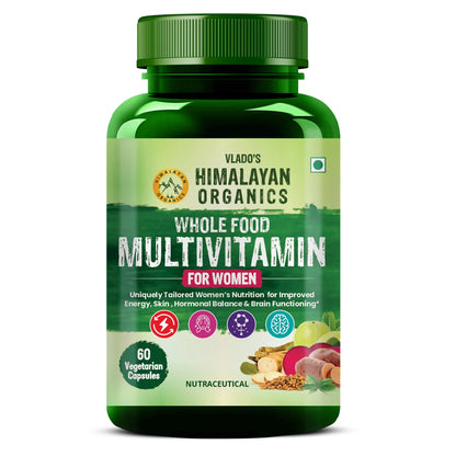 Vlado's Himalayan Organics Multivitamin Women | Natural & Whole Food