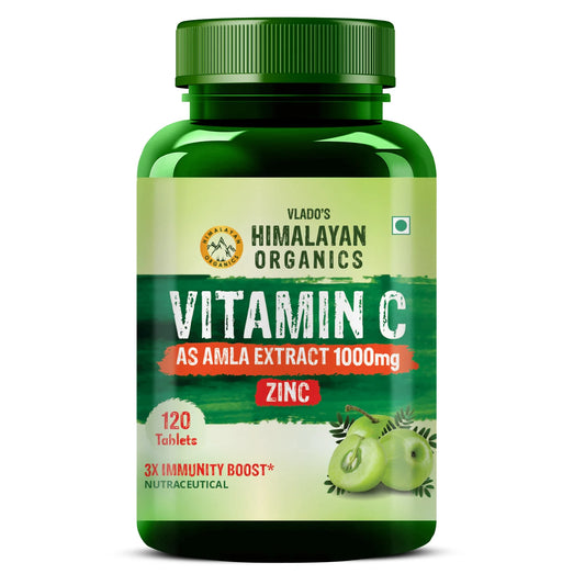 Vlado’s Himalayan Organics Vitamin C 1000mg | Amla & Zinc