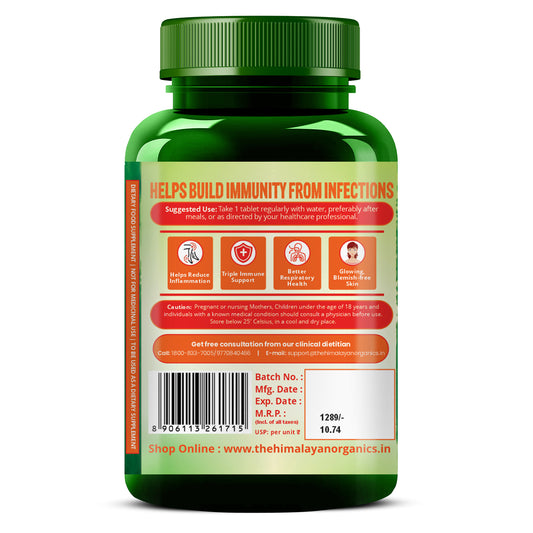 Vlado’s Himalayan Organics Vitamin C 1000mg | Amla & Zinc