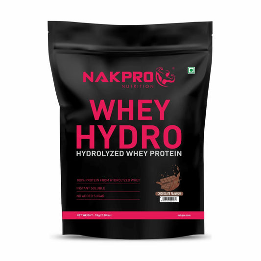 Nakpro Hydro Whey Protein Hydrolyzed Supplement Powder