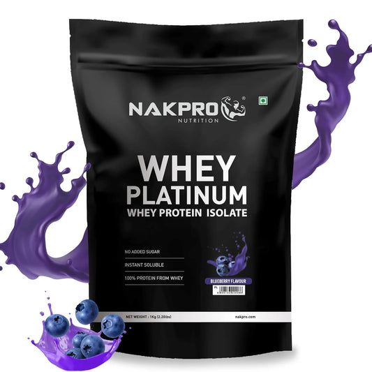 Nakpro Platinum 100% Whey Protein Isolate - 30g Protein Scoop