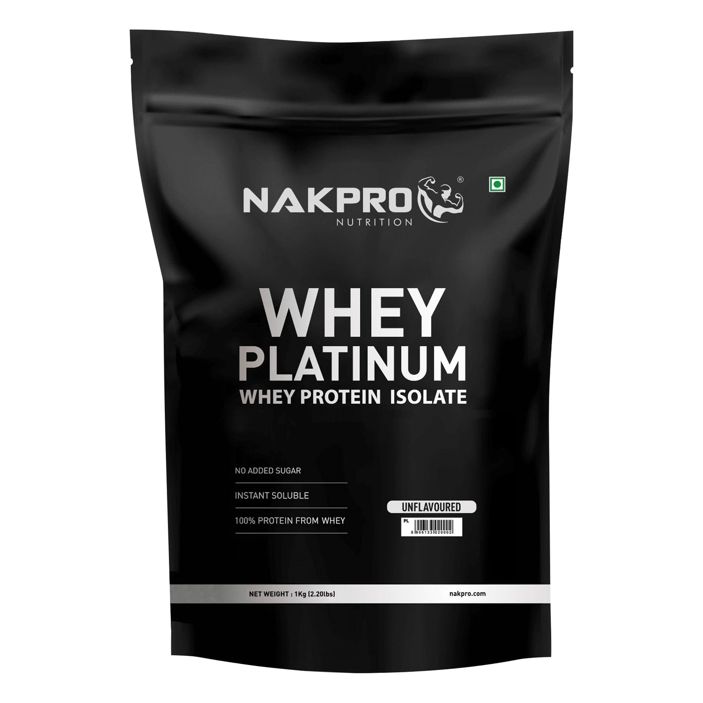 Nakpro Platinum 100% Whey Protein Isolate - 30g Protein Scoop