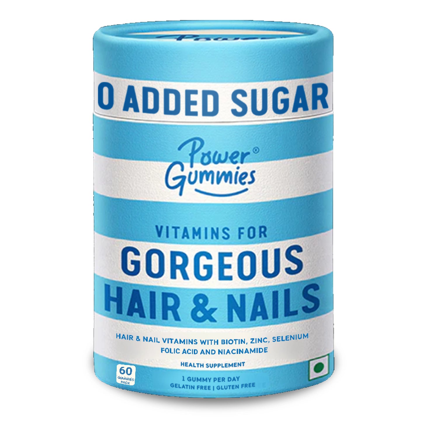 Power Gummies for Gorgeous Hair & Nails with Biotin