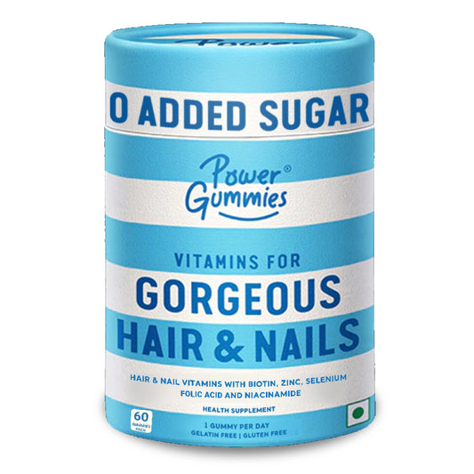 Power Gummies for Gorgeous Hair & Nails with Biotin