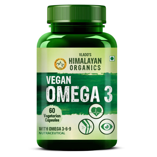 Vlado’s Himalayan Organics Vegan Omega 3 6 9 Capsules
