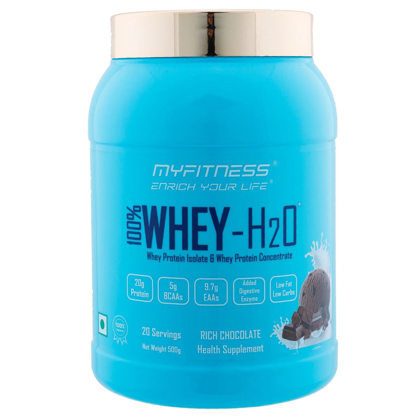 Myfitness 100% WHEY-H2O - Pure Whey Protein Isolate