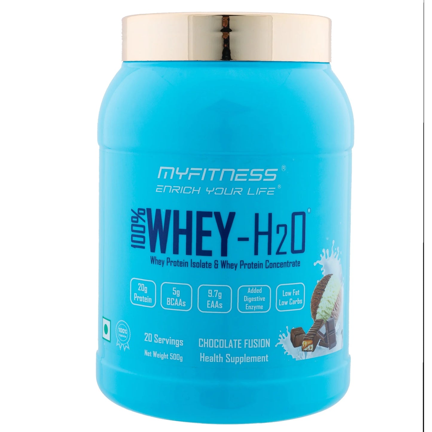 Myfitness 100% WHEY-H2O - Pure Whey Protein Isolate