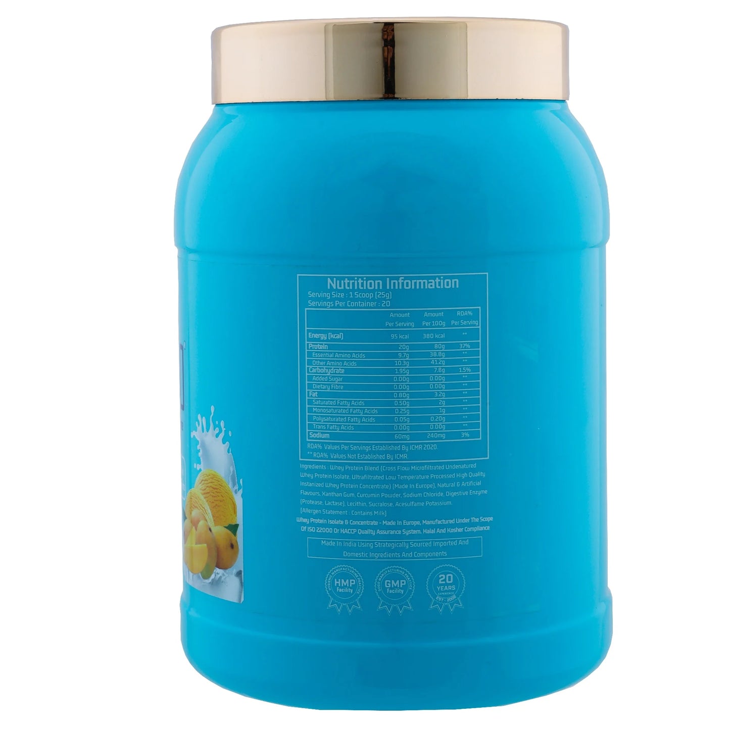 Myfitness 100% WHEY-H2O - Pure Whey Protein Isolate
