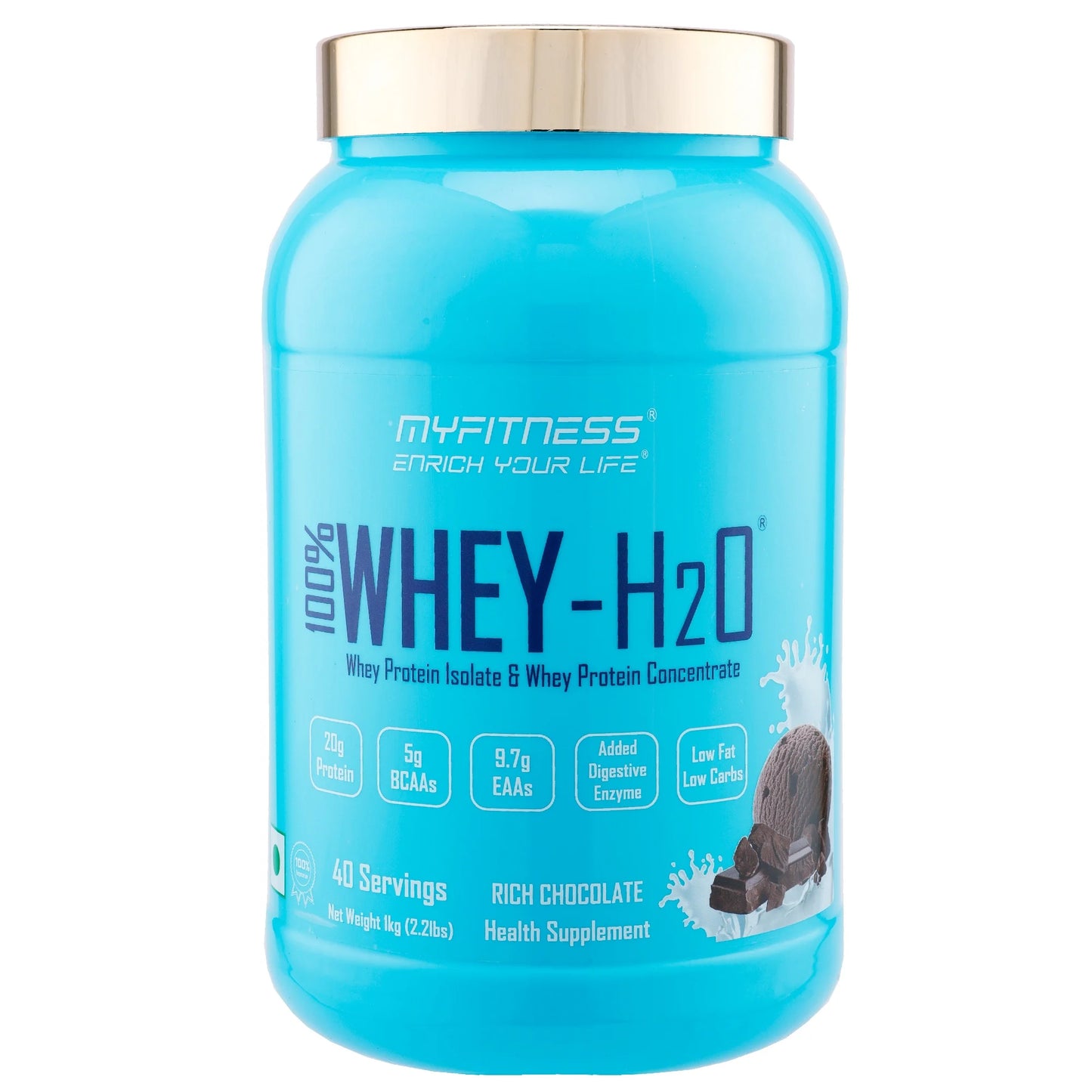 Myfitness 100% WHEY-H2O - Pure Whey Protein Isolate