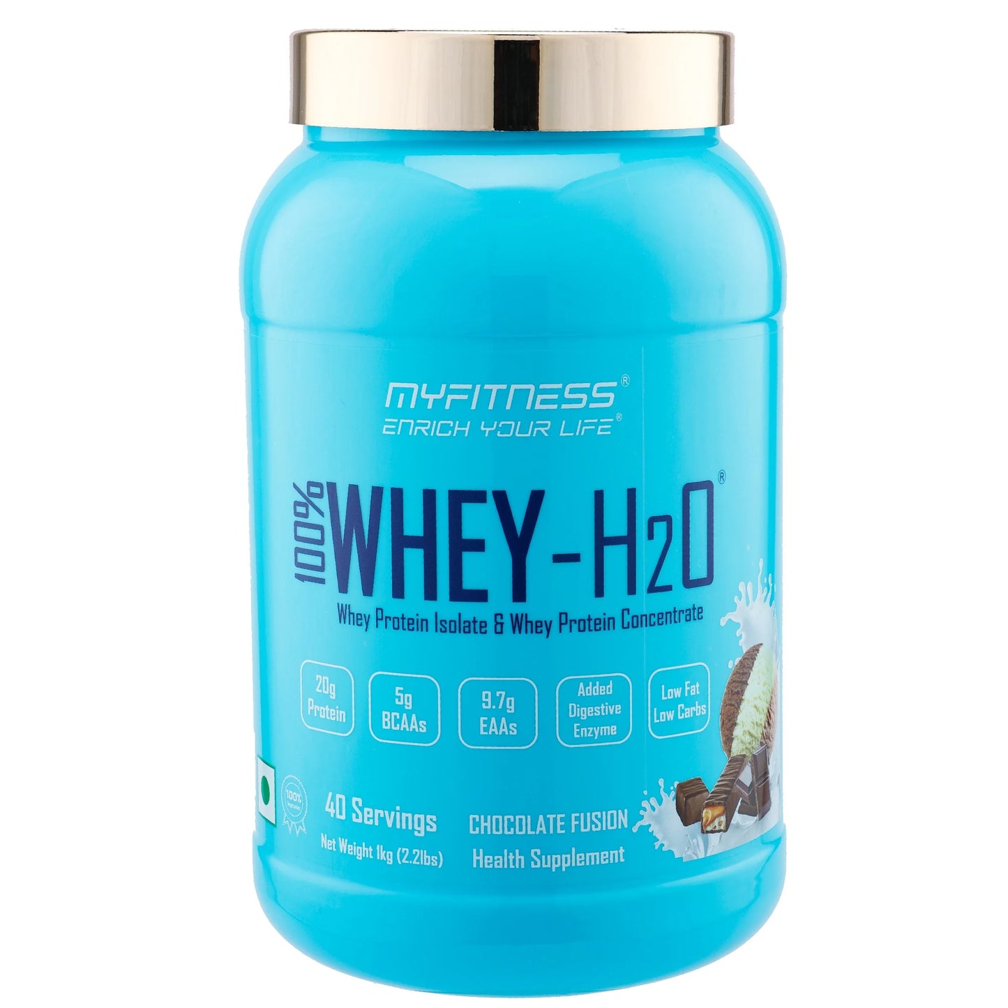 Myfitness 100% WHEY-H2O - Pure Whey Protein Isolate