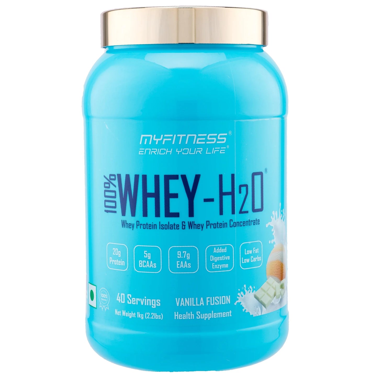 Myfitness 100% WHEY-H2O - Pure Whey Protein Isolate