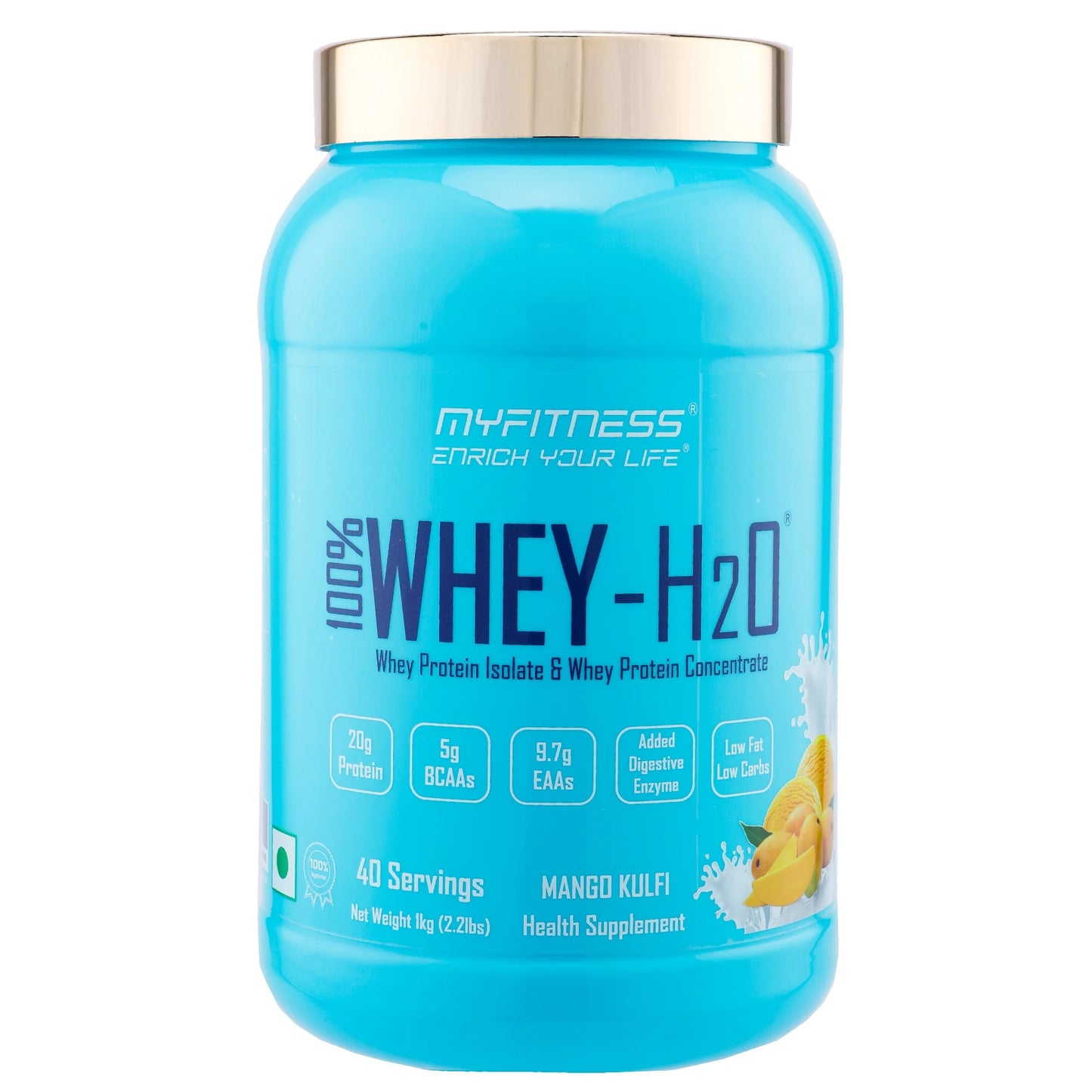 Myfitness 100% WHEY-H2O - Pure Whey Protein Isolate