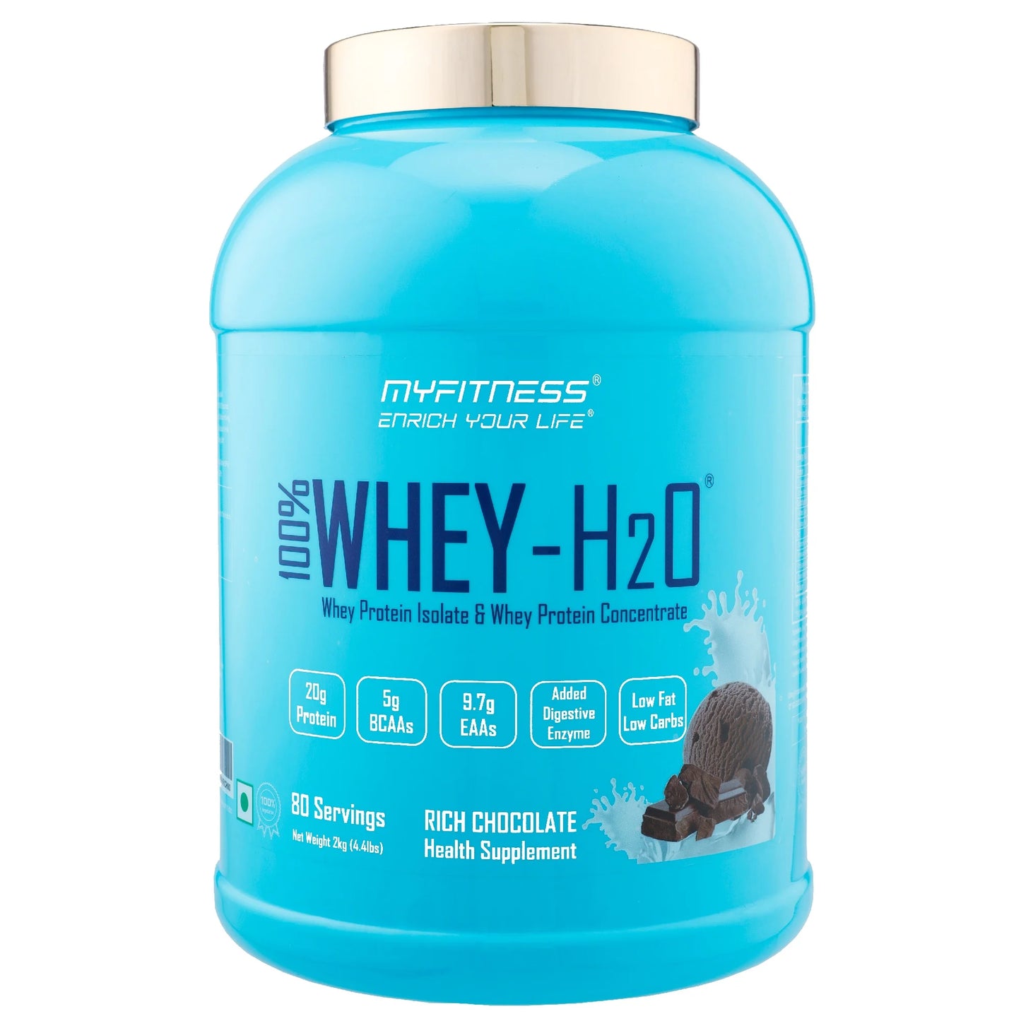 Myfitness 100% WHEY-H2O - Pure Whey Protein Isolate