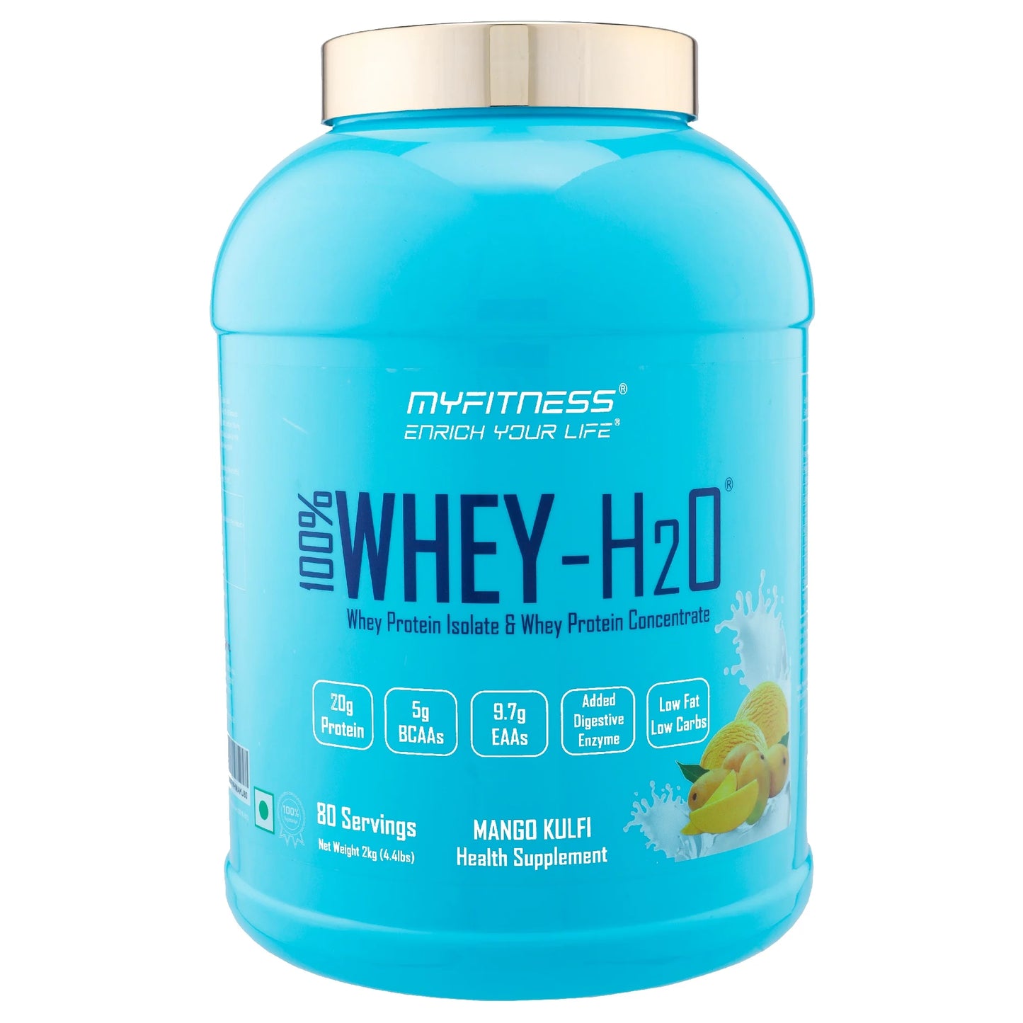 Myfitness 100% WHEY-H2O - Pure Whey Protein Isolate