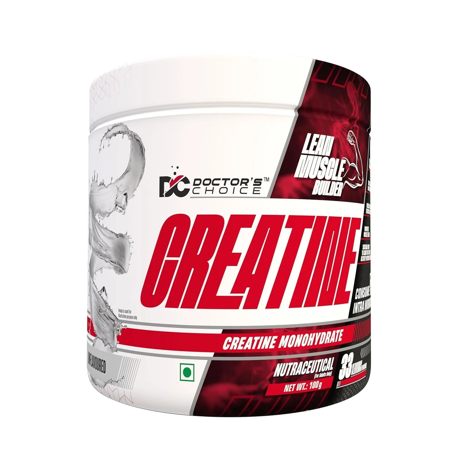 Doctor's Choice Creatine Monohydrate | 3g Pure Power Boost