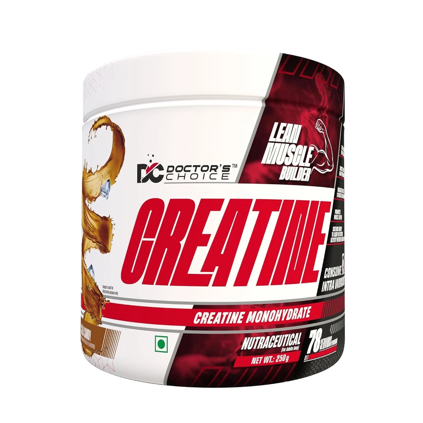 Doctor's Choice Creatine Monohydrate | 3g Pure Power Boost