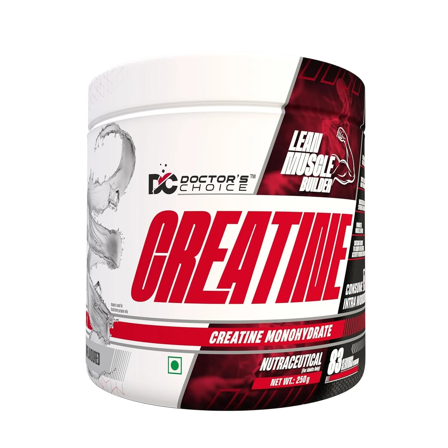 Doctor's Choice Creatine Monohydrate | 3g Pure Power Boost