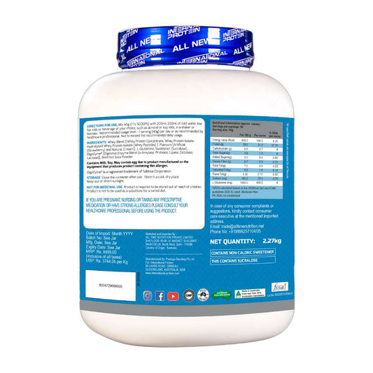 International Protein Superior Whey | 31g Protein per Serve