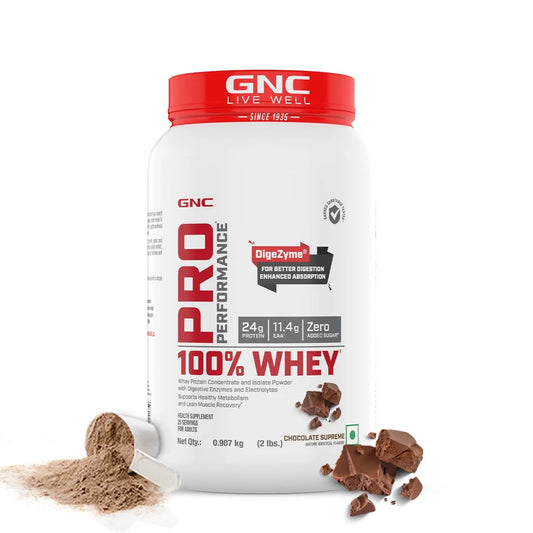 GNC Pro Performance 100% Whey Protein | Muscle Growth & Recovery