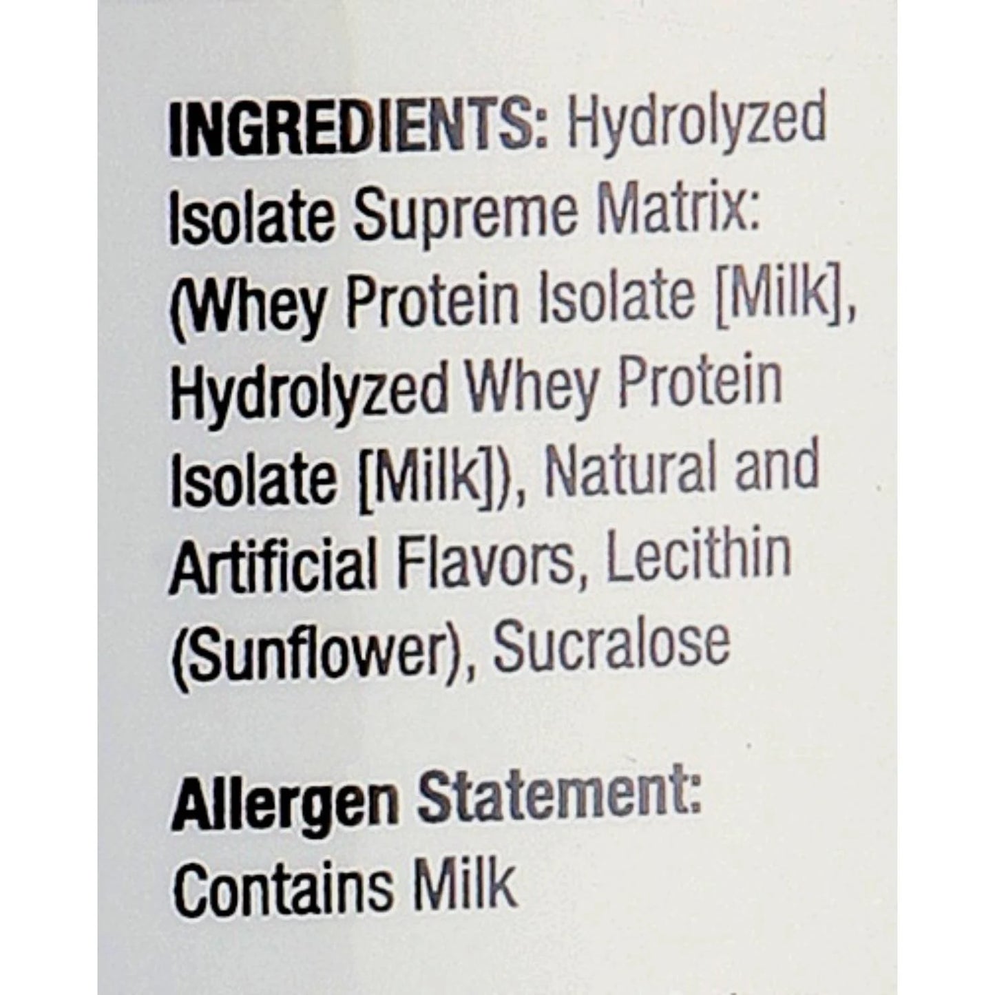 SAN Titanium Isolate Supreme | 27g Pure Whey Protein