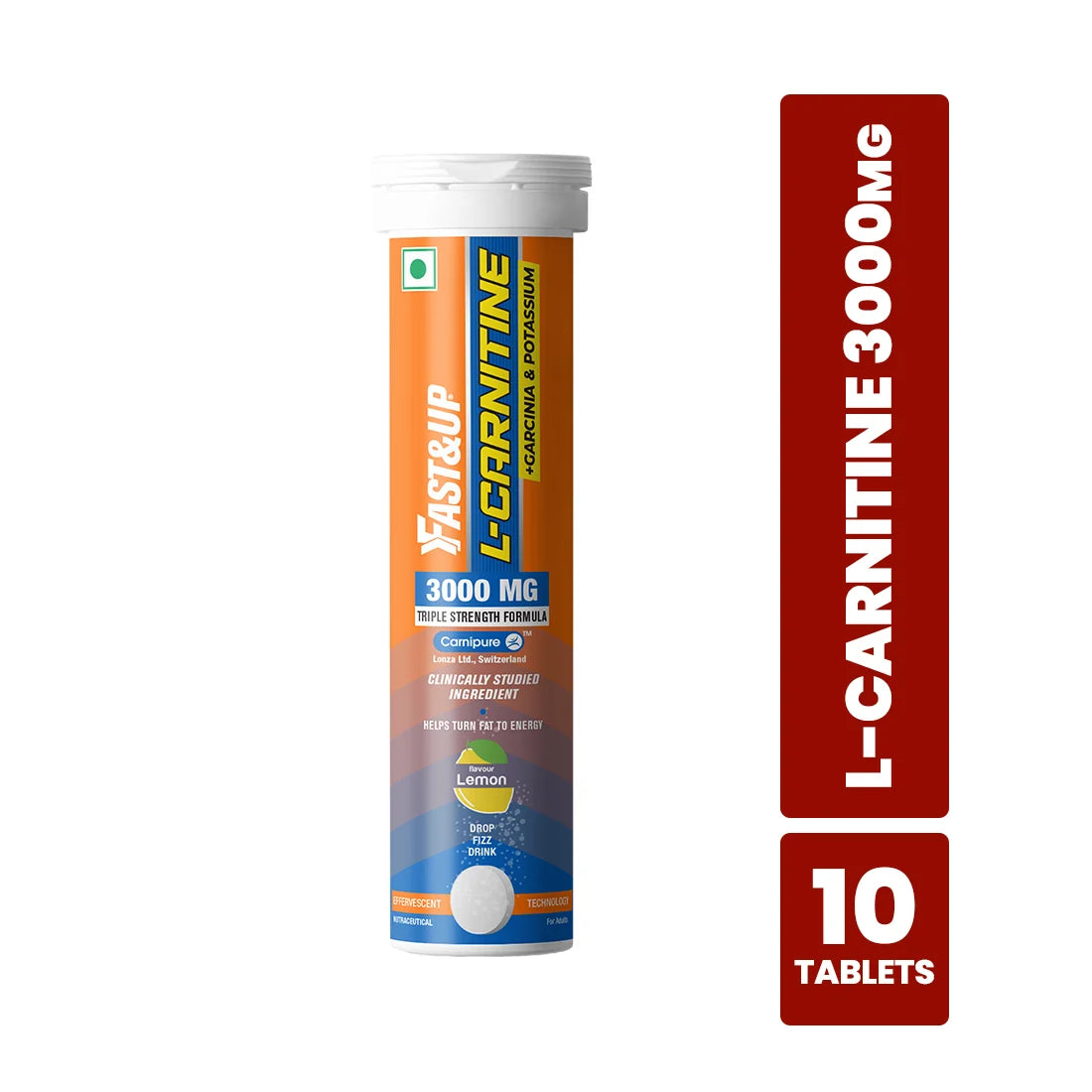 Fast&Up L-Carnitine 3000mg – Boost Fat Burn & Energy