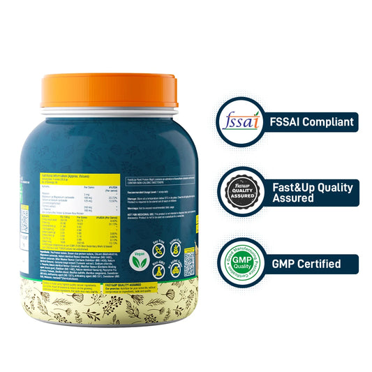 Fast&Up Plant Protein Night – Slow-Release Muscle Recovery