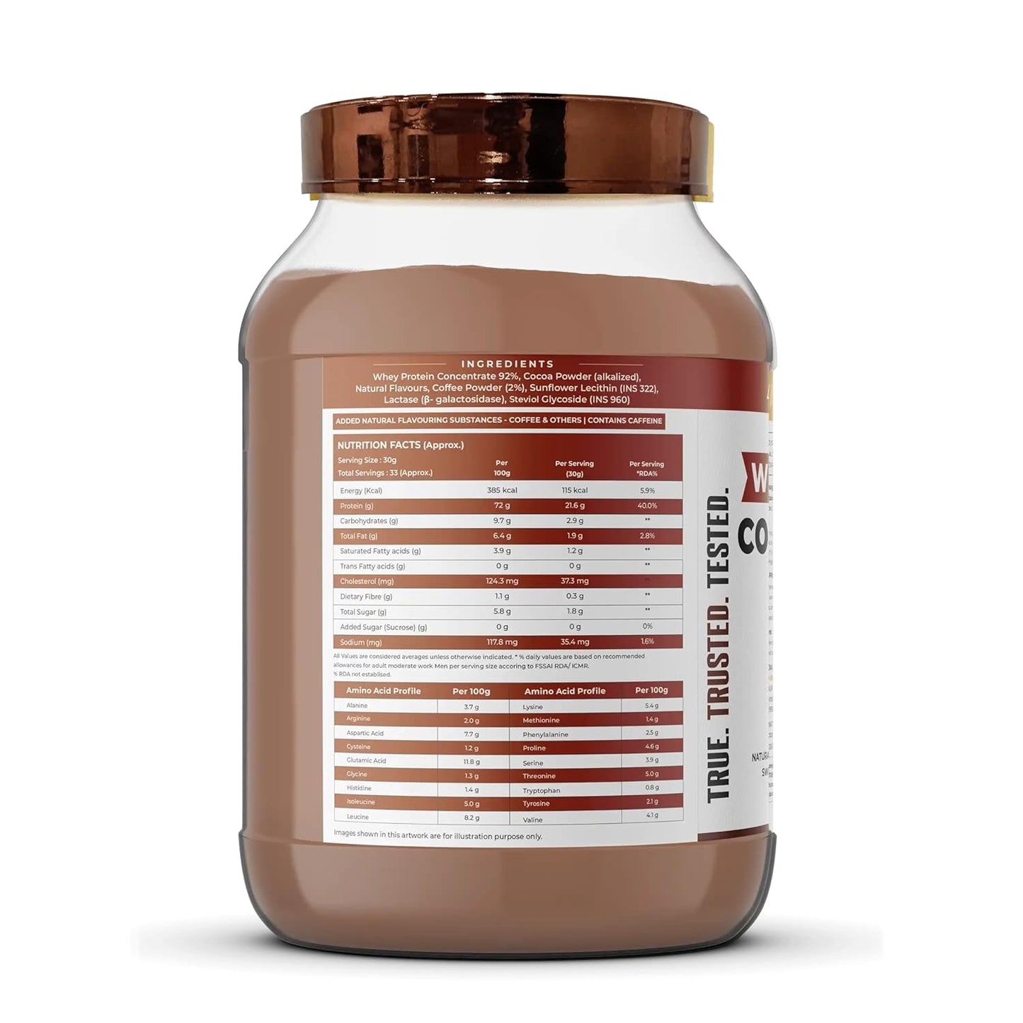 Naturaltein Whey Protein Concentrate | 21g Protein, Natural Flavor
