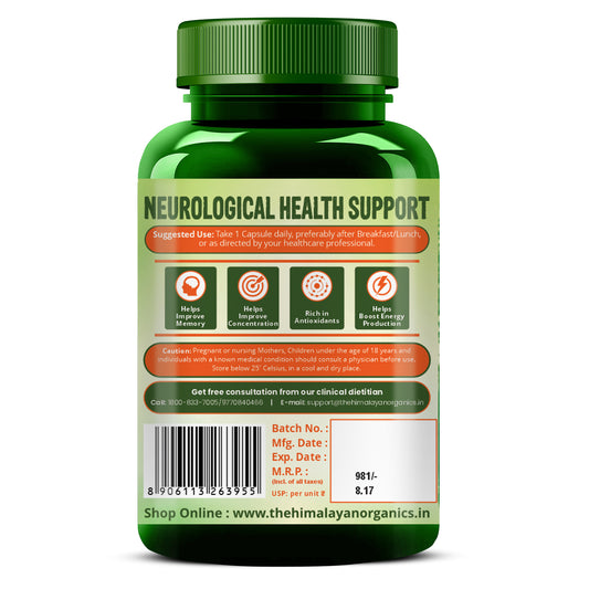 Vlado’s Himalayan Organics Vitamin B1 | Memory & Energy Boost