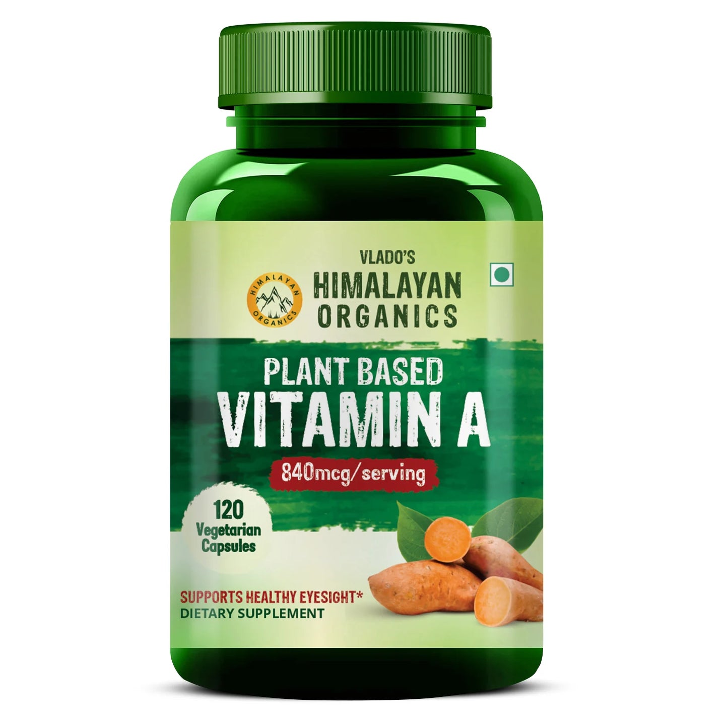 Vlado’s Himalayan Organics Vitamin A | Natural Eye Health