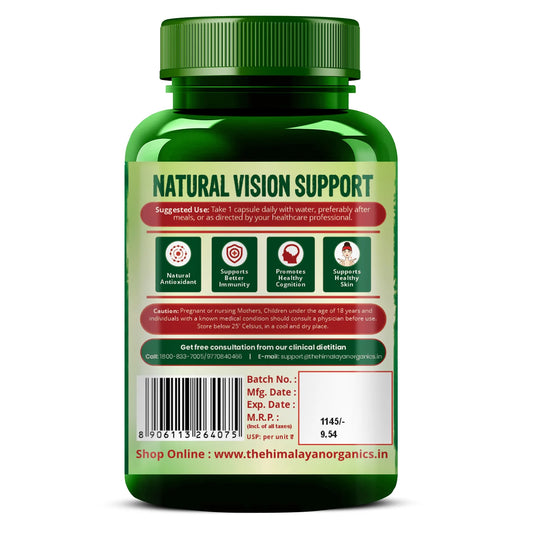 Vlado’s Himalayan Organics Vitamin A | Natural Eye Health