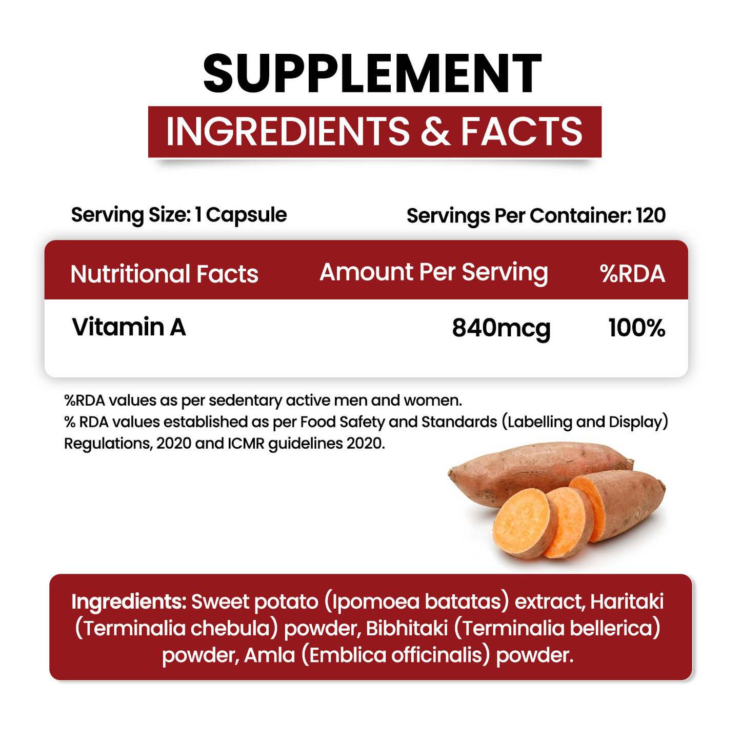 Vlado’s Himalayan Organics Vitamin A | Natural Eye Health